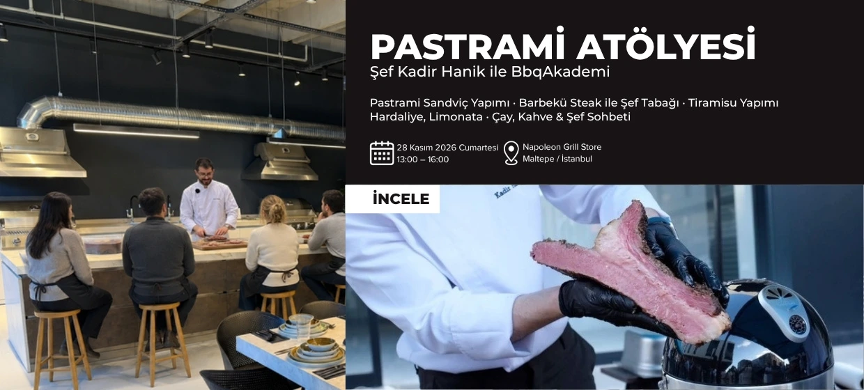 Şef Kadir Hanik ile Pastrami Atölyesi Maltepe | BbqAkademi