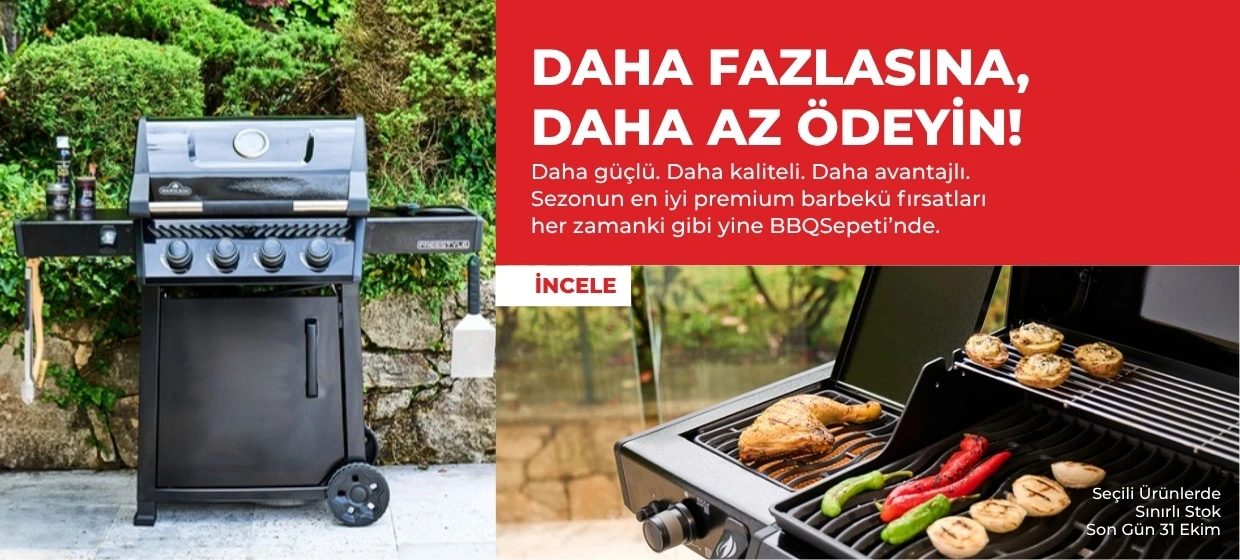 Napoleon Rogue Pro S 525 RSIB gazlı barbekü kampanyası