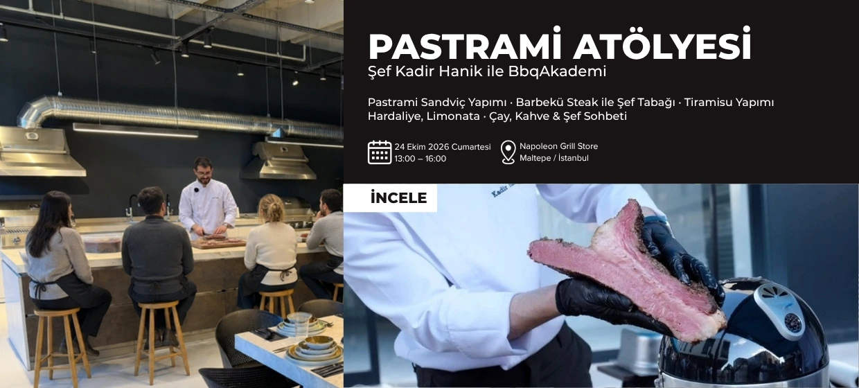 Şef Kadir Hanik ile Pastrami Atölyesi Maltepe | BbqAkademi