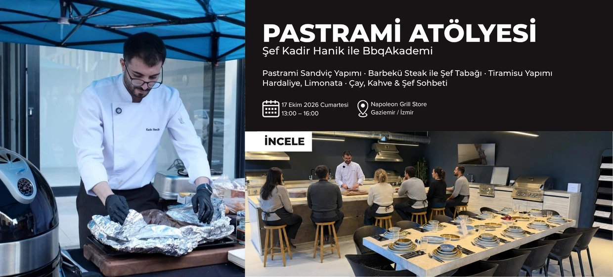 Şef Kadir Hanik ile Pastrami Atölyesi Maltepe | BbqAkademi